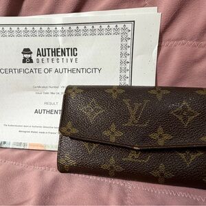 Louis Vuitton Sarah Wallet Envelope